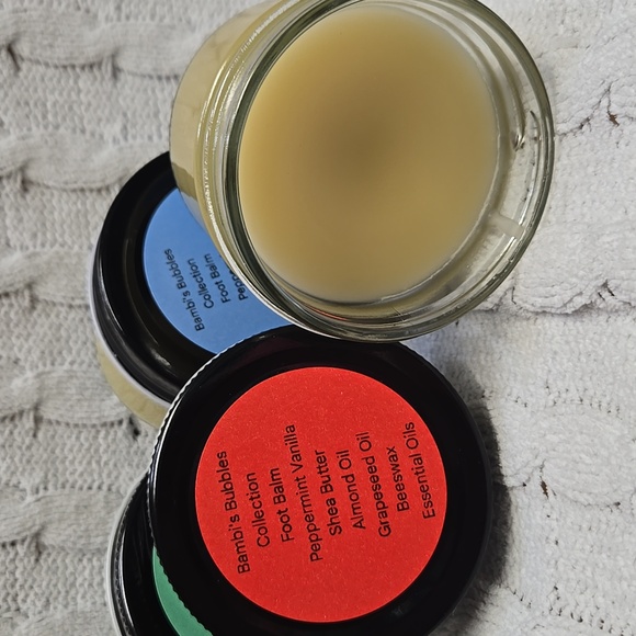 Hand Crafted Foot Balm 4oz Jar Assorted Scents - Picture 6 of 11